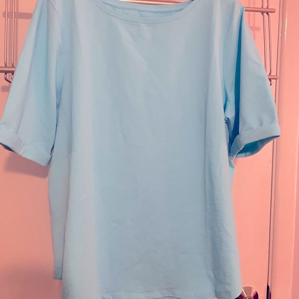 Chicos Ultimate Tee Aqua